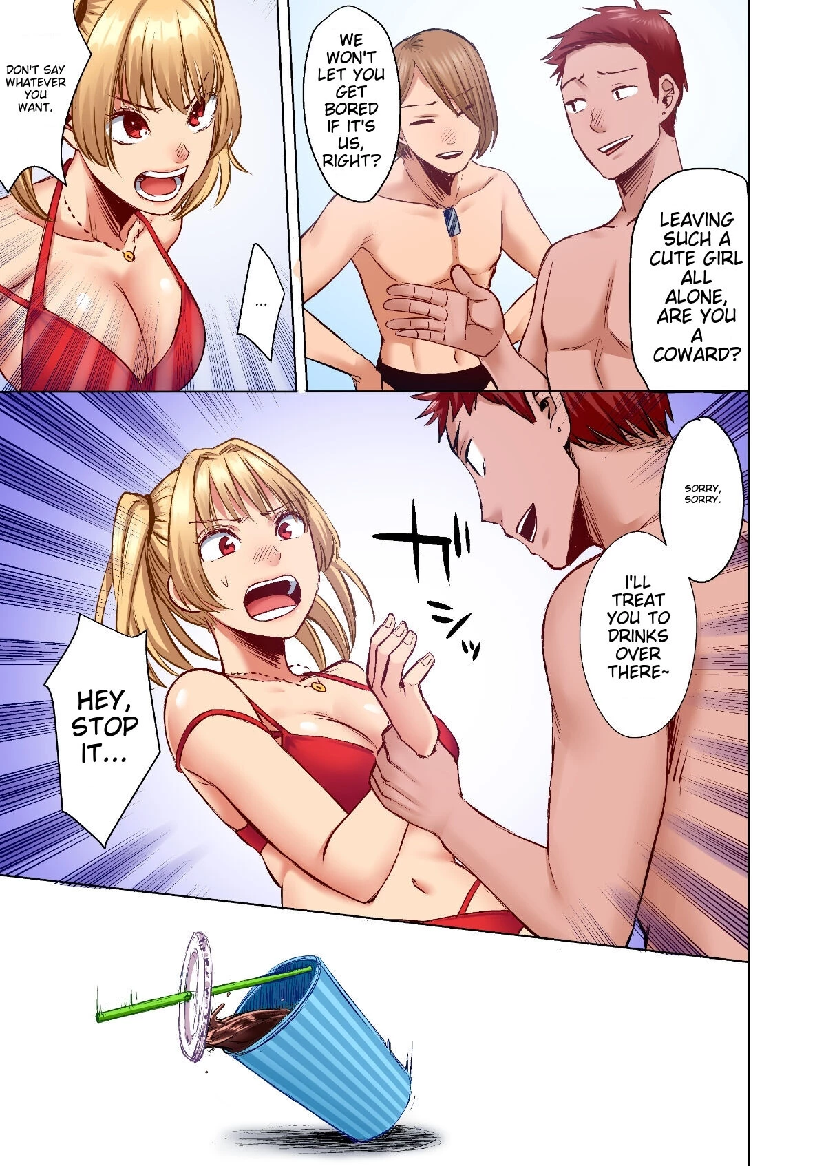 Wakeari JK Iede shita Gal o Kattemita Kekka! 1+2 Full Color Gappon-ban image number 54