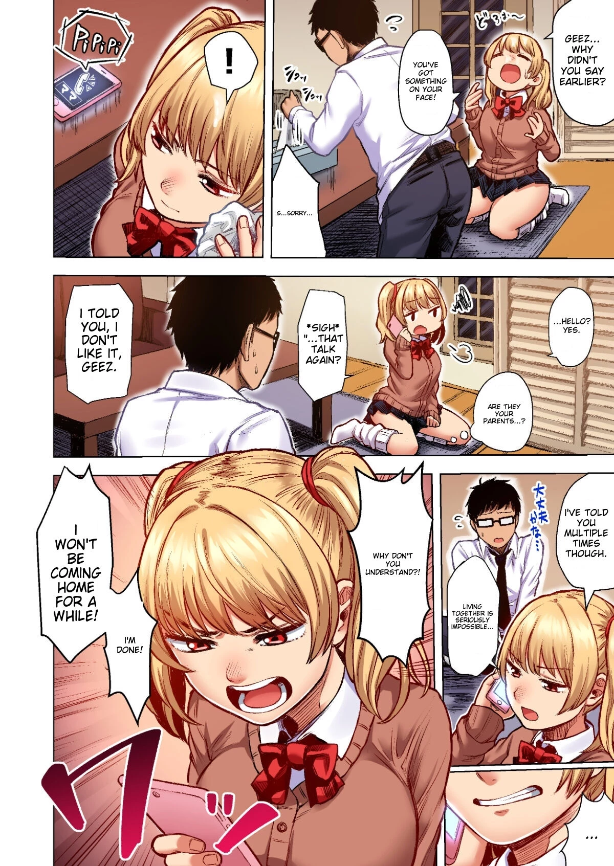 Wakeari JK Iede shita Gal o Kattemita Kekka! 1+2 Full Color Gappon-ban image number 7