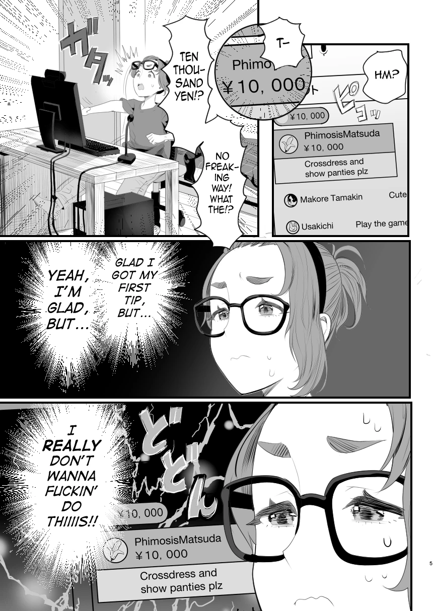 Otokonoko Haishinsha Nagesen ni Noserarete Hamerarechaimashita image number 4