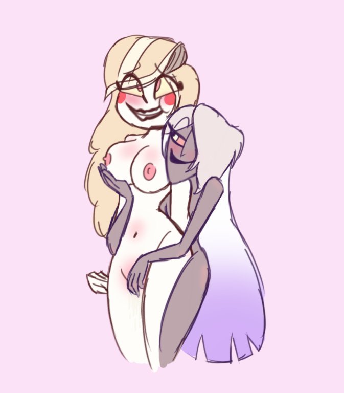 Hazbin Hotel yuri image number 36