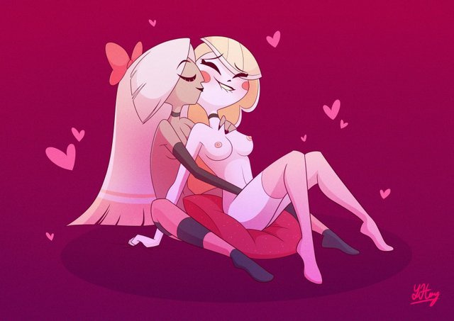 Hazbin Hotel yuri image number 85