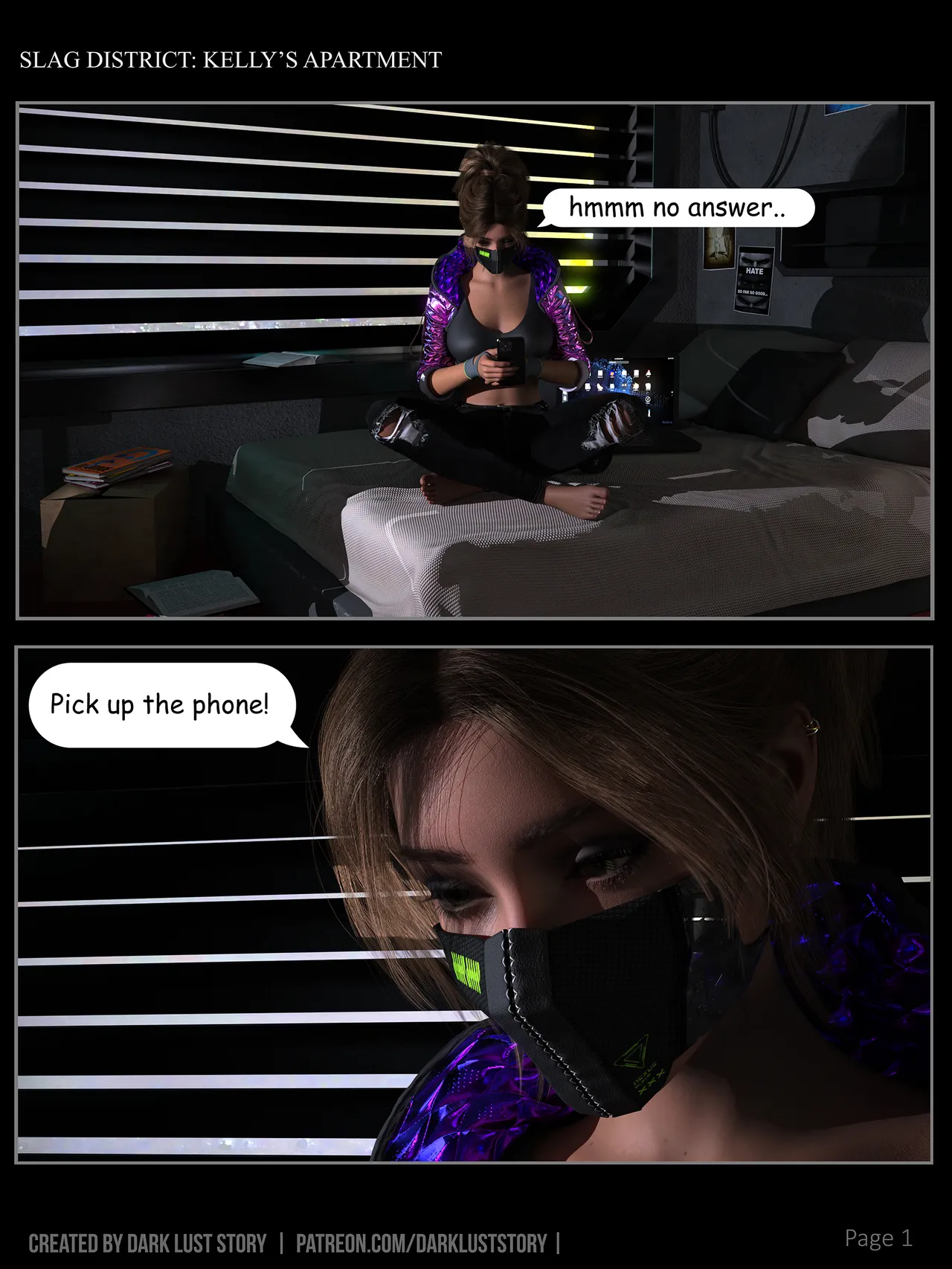 Neon Blood - Episode 1 Blackout image number 1