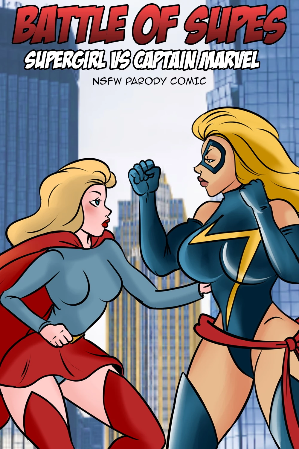 Battle of Supes: Supergirl vs Captain Marvel