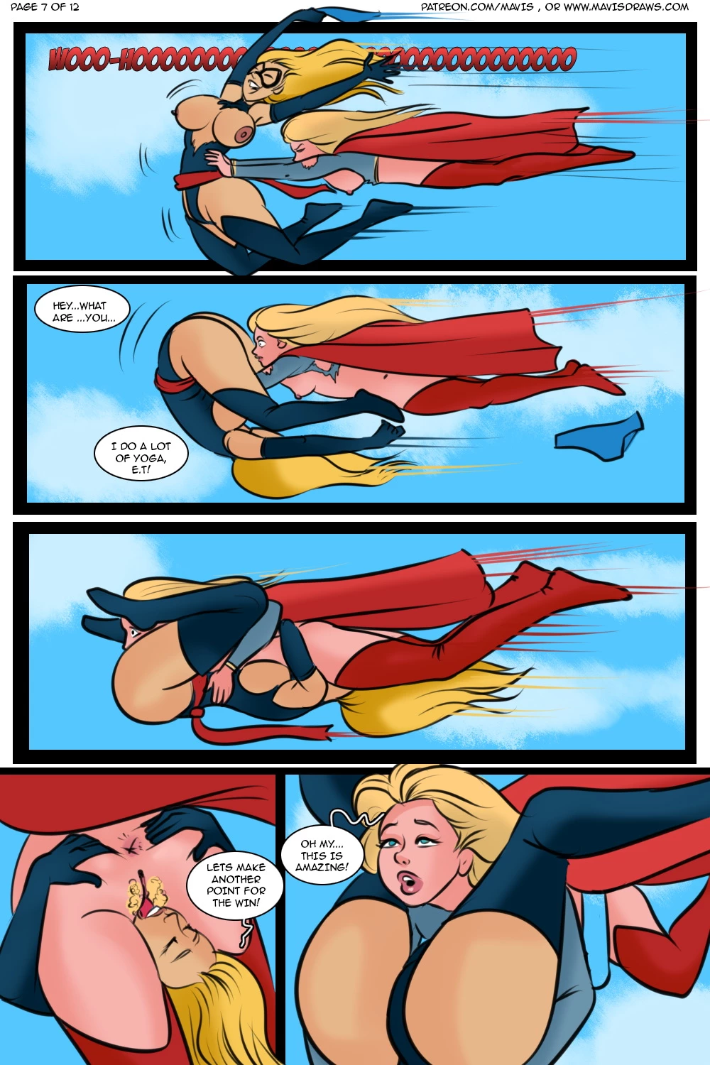 Battle of Supes: Supergirl vs Captain Marvel image number 8