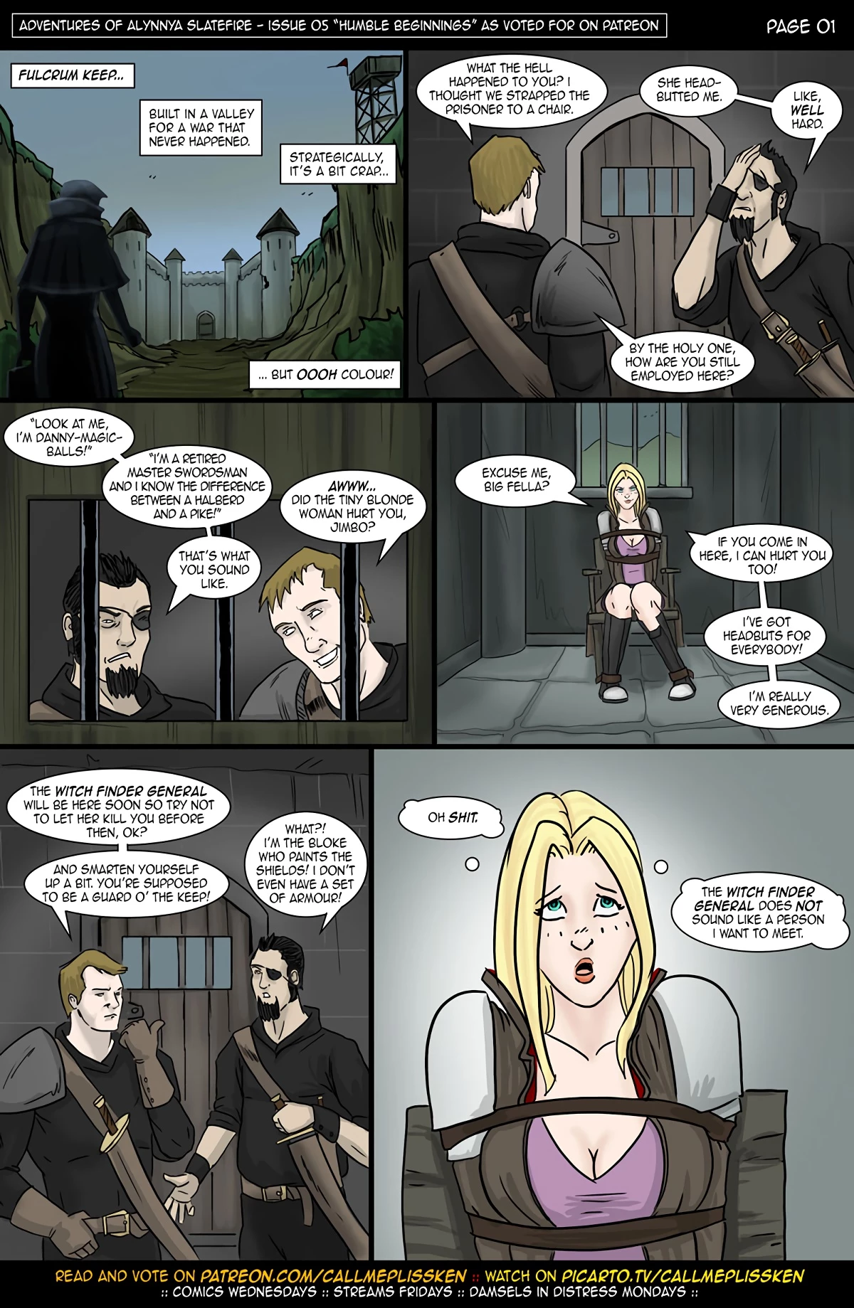 Adventures of Alynnya Slatefire Issue 5 - Humble Beginnings image number 1