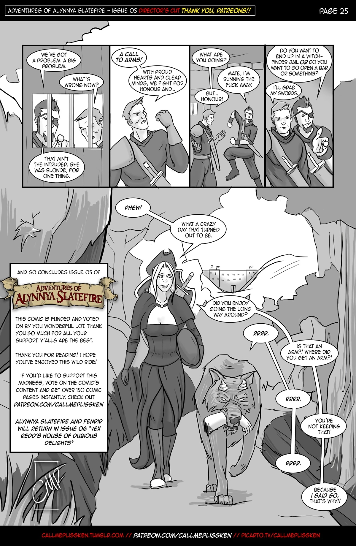 Adventures of Alynnya Slatefire Issue 5 - Humble Beginnings image number 23