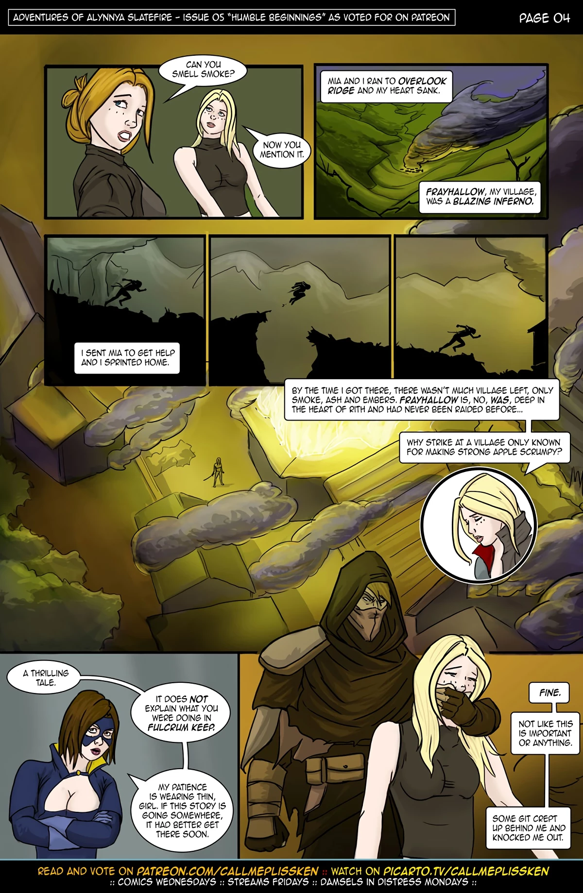 Adventures of Alynnya Slatefire Issue 5 - Humble Beginnings image number 4