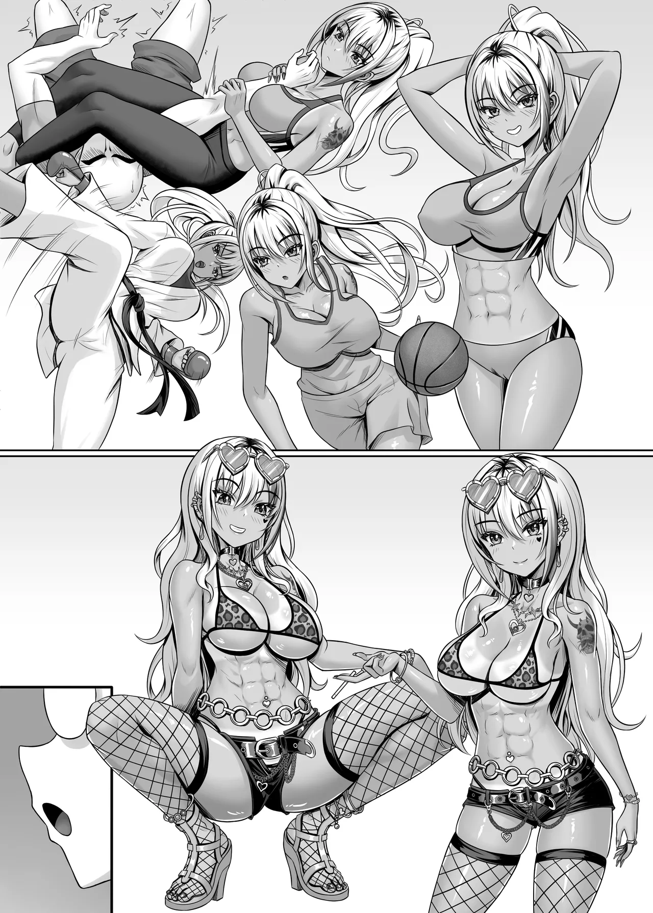 Fucking With the Classs Dark-Skinned Gyaru  Class no Kuro Gal to Pakopako image number 47
