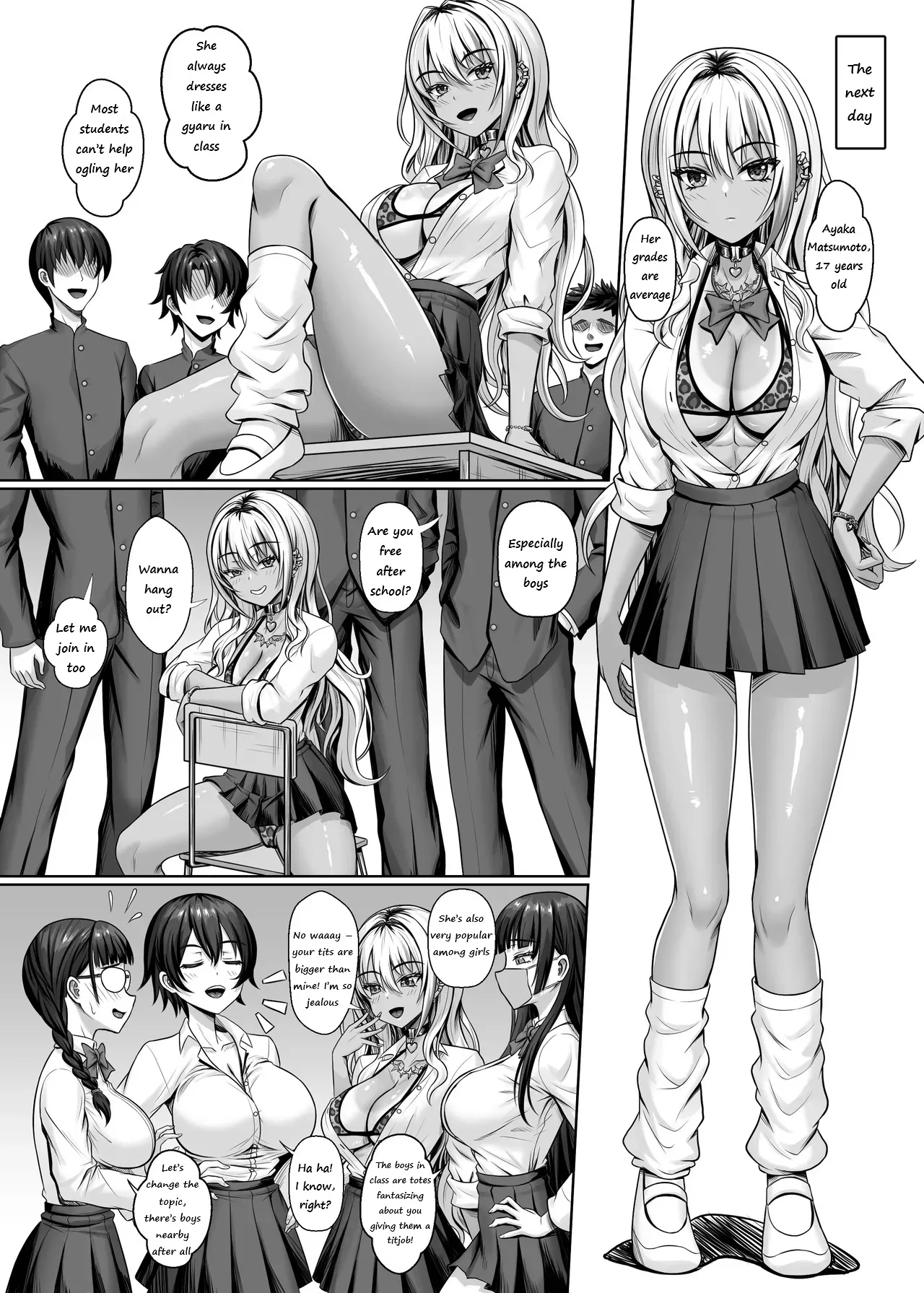 Fucking With the Classs Dark-Skinned Gyaru  Class no Kuro Gal to Pakopako image number 6