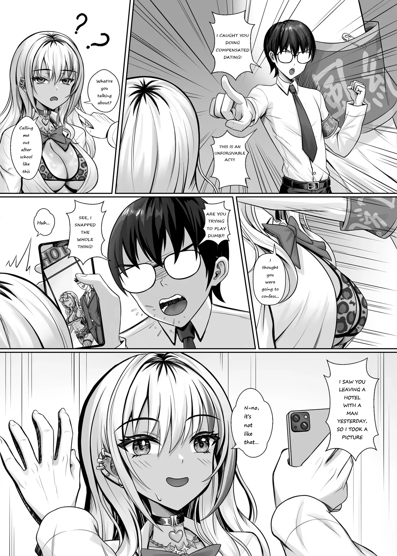 Fucking With the Classs Dark-Skinned Gyaru  Class no Kuro Gal to Pakopako image number 8