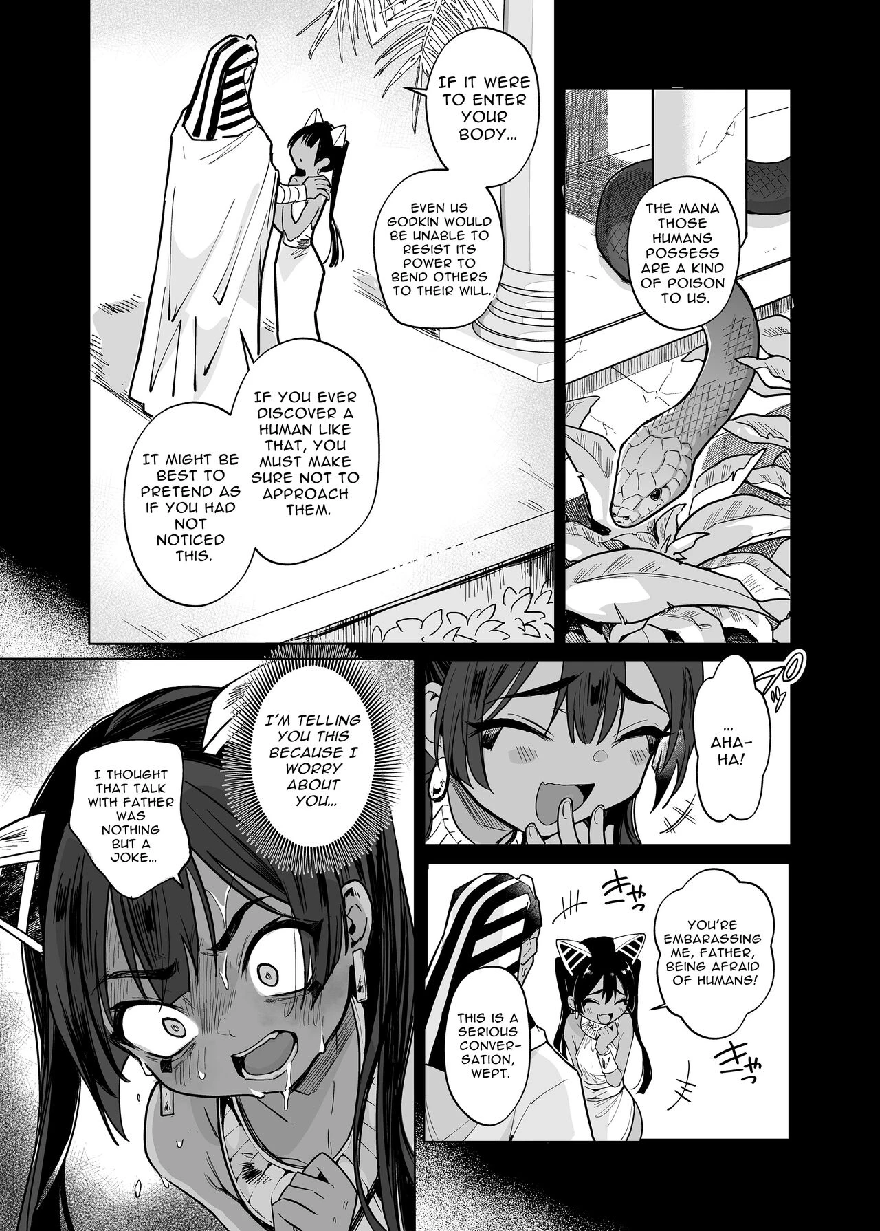 Wept-sama! You Mustnt Torment The Humans! ~Evil Deity Queen Gets Her Just Desserts~  Vepto-sama! Hito o Ijimecha Ikemasen! image number 29