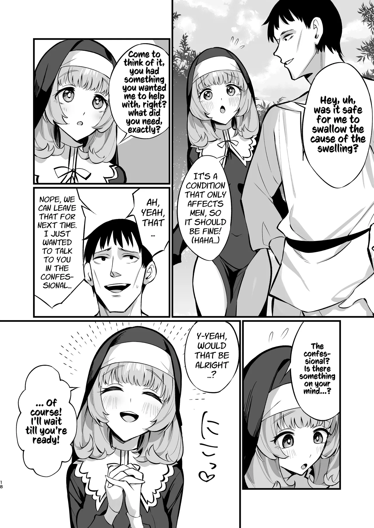 A Sisters Absolute Defeat Until an Innocent Nun Enters Heat and Indulges in Passionate Mating Sex   Sister Kanzen Haiboku. ~Muchi na Sister ga honnou de Hatsujo Koubi Surumade~ image number 16