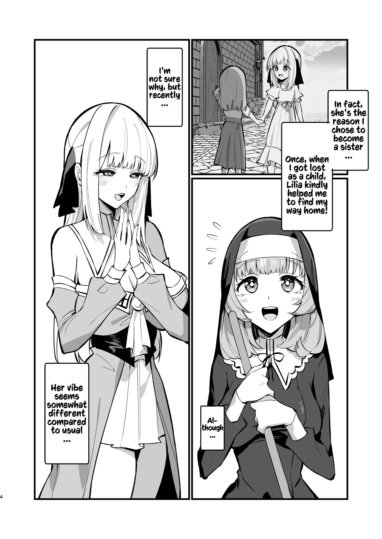 A Sisters Absolute Defeat Until an Innocent Nun Enters Heat and Indulges in Passionate Mating Sex   Sister Kanzen Haiboku. ~Muchi na Sister ga honnou de Hatsujo Koubi Surumade~ image number 2