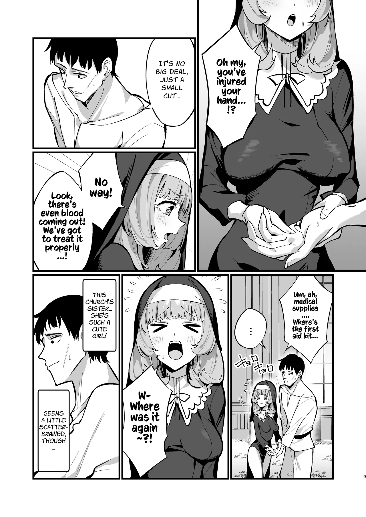 A Sisters Absolute Defeat Until an Innocent Nun Enters Heat and Indulges in Passionate Mating Sex   Sister Kanzen Haiboku. ~Muchi na Sister ga honnou de Hatsujo Koubi Surumade~ image number 7