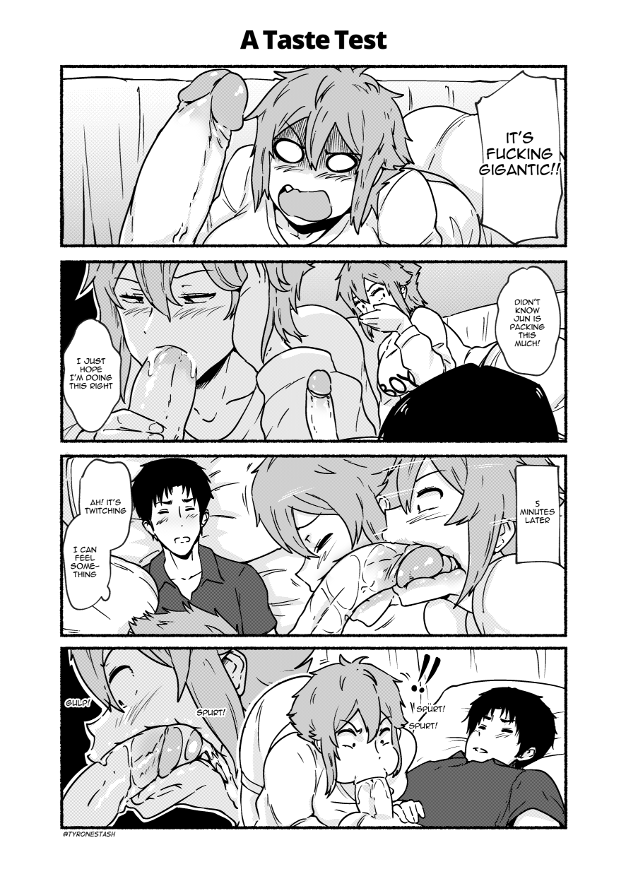 ViperXTR, Tyrone - Tomo-chan comics (Tomo-Chan Wa Onnanoko!) English image number 13
