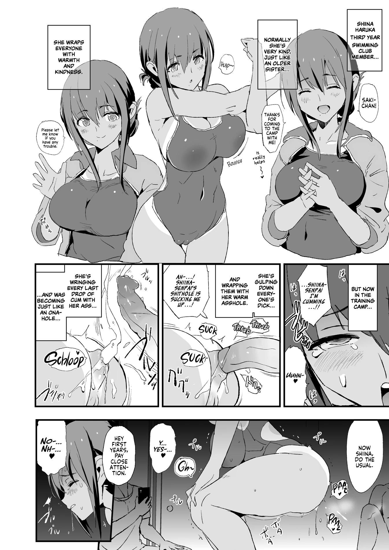 It seems your girlfriend is going to the cock sleeve camp  Omae no Nee-chan Onaho Gasshuku Itteru Rashii ze image number 22