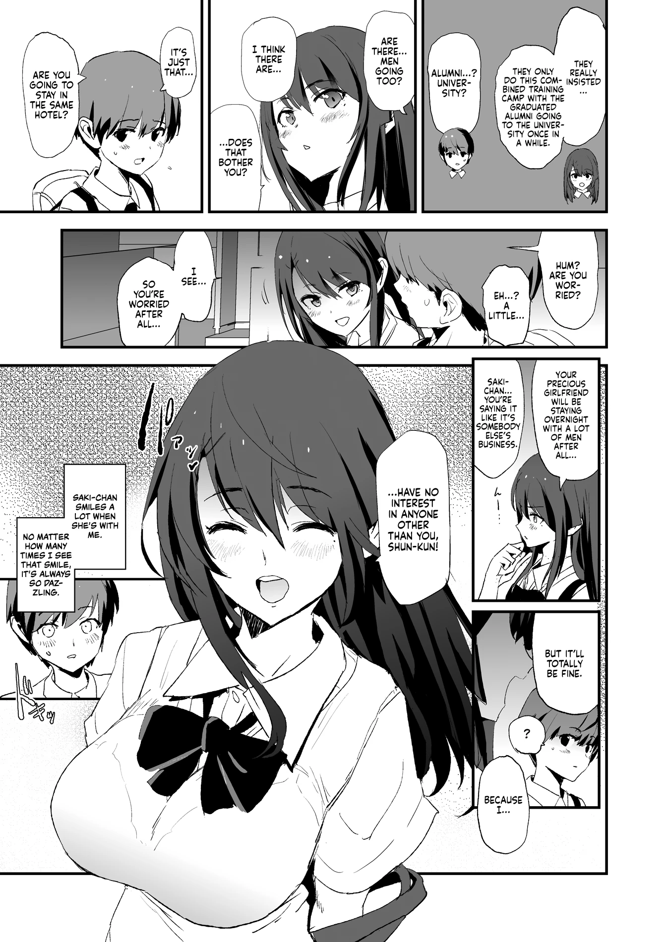 It seems your girlfriend is going to the cock sleeve camp  Omae no Nee-chan Onaho Gasshuku Itteru Rashii ze image number 5