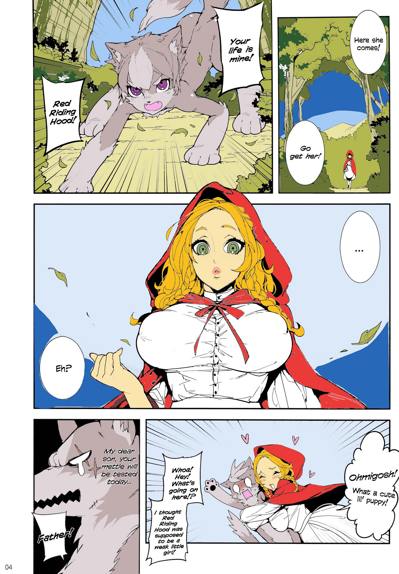 Childhood Destruction - Big Red Riding Hood and The Little Wolf image number 6