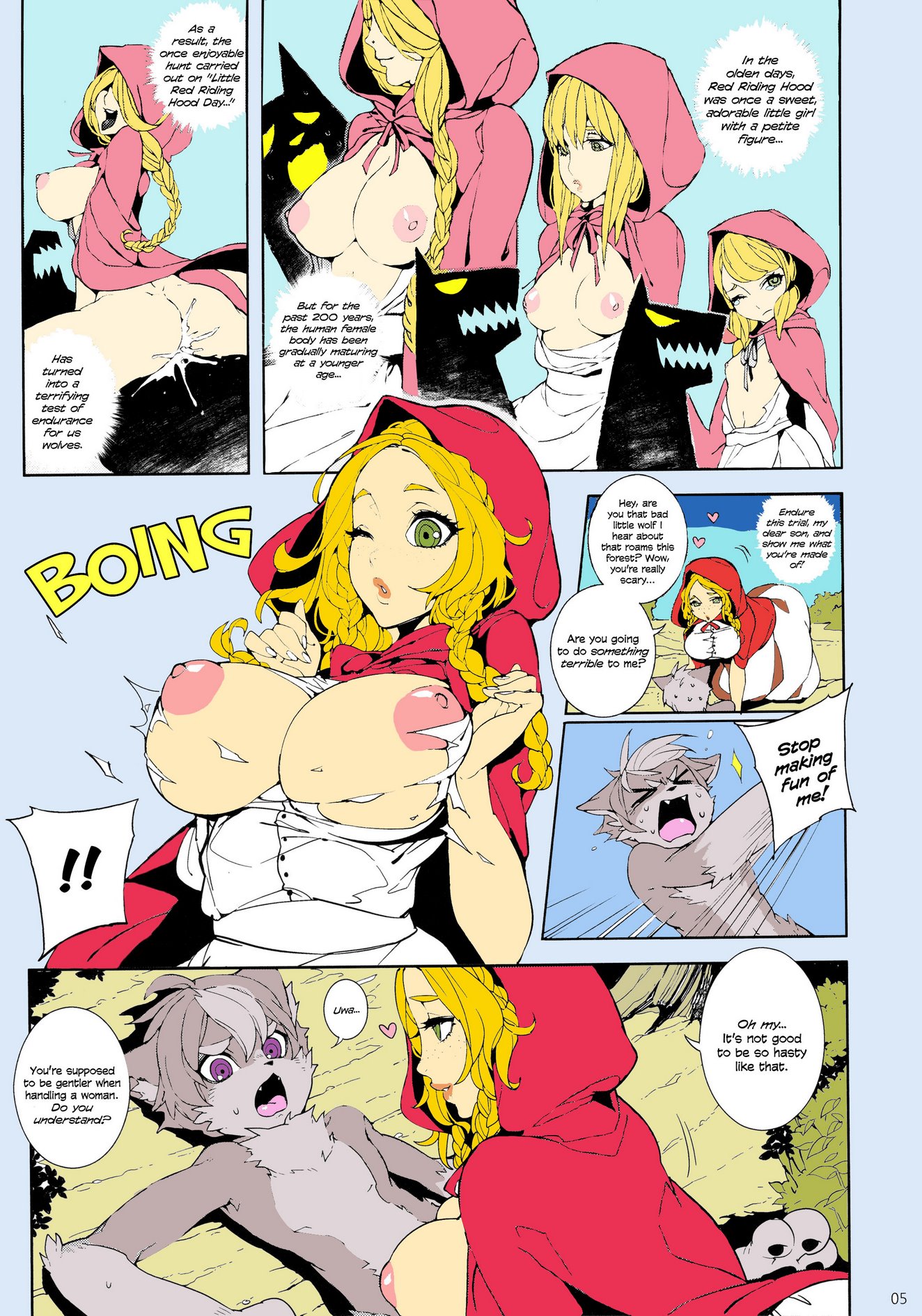 Childhood Destruction - Big Red Riding Hood and The Little Wolf image number 7