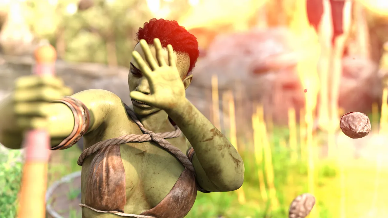Dravencia: Human And Futa Orc Warrior image number 86