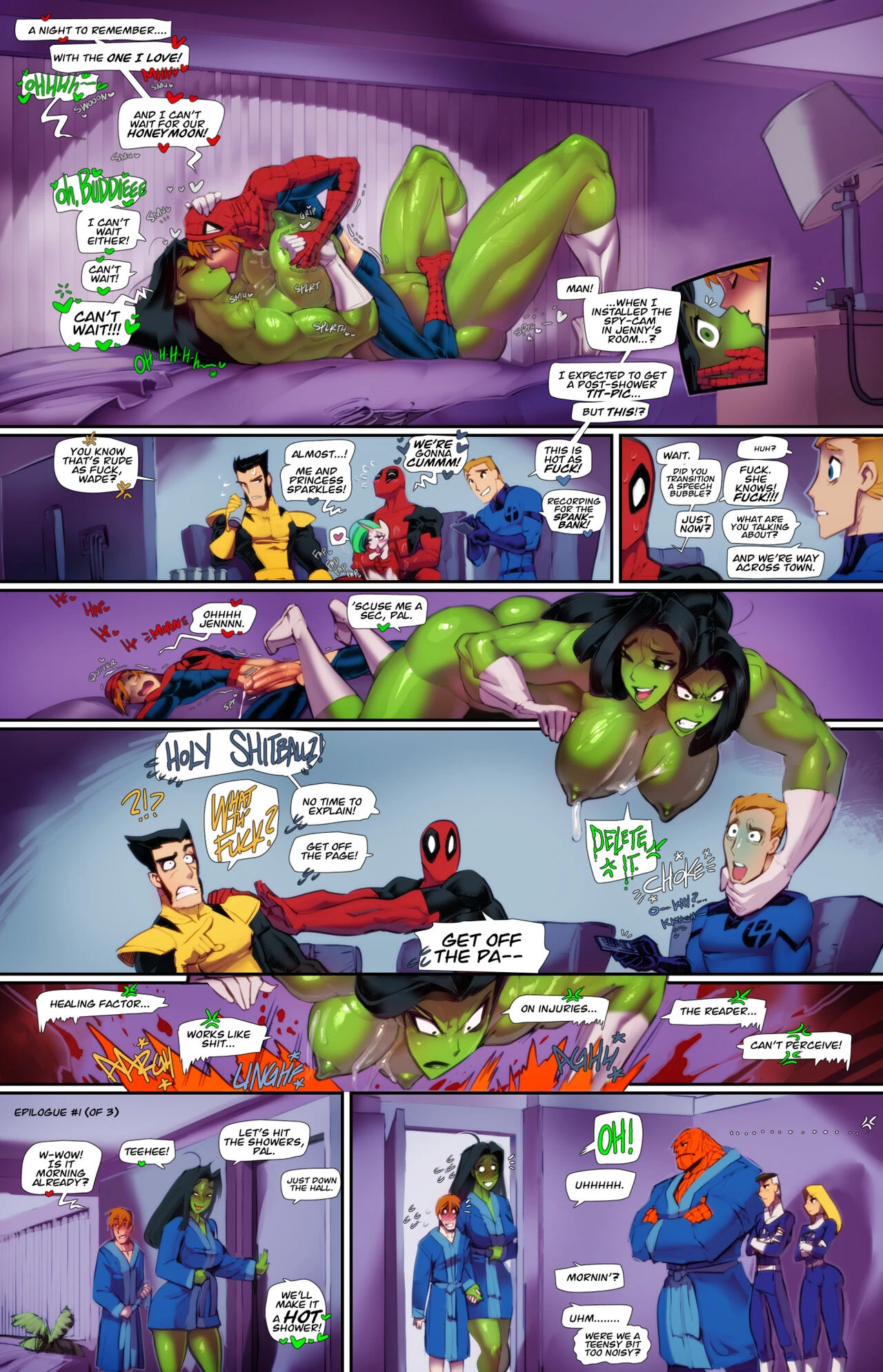 Spidey and She-Hulk: Are Noisy Neighboors image number 19
