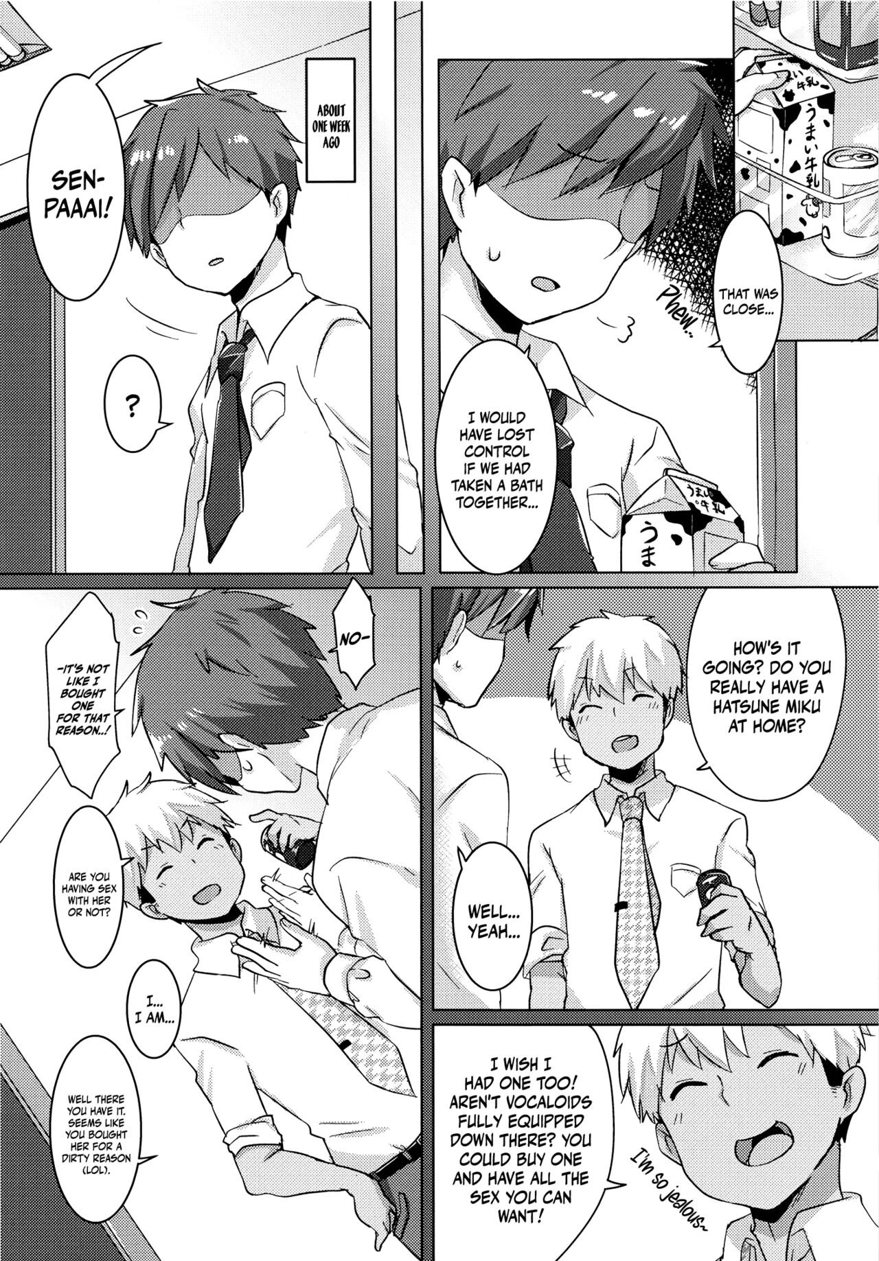 Miku-chan Wants to Do It Too Miku-chan wa Itashitai image number 4