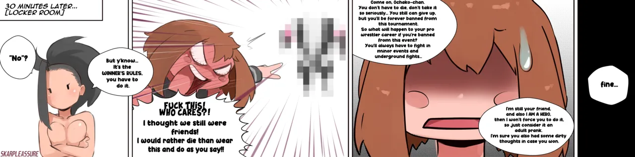 Uraraka VS Momo - Tournament Fight image number 22