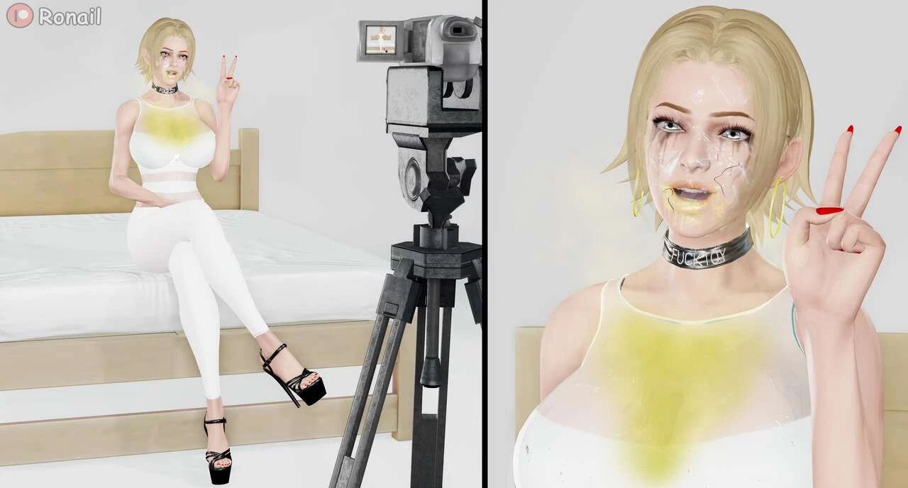 Rachel cum filming image number 32
