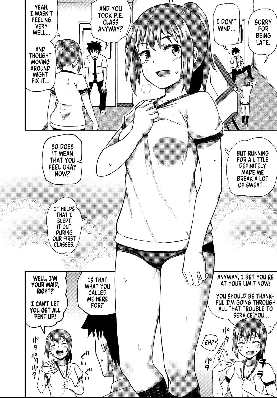 My Childhood Friend is my Personal Mouth Maid  Osananajimi wa Ore no Senzoku Okuchi Maid image number 102