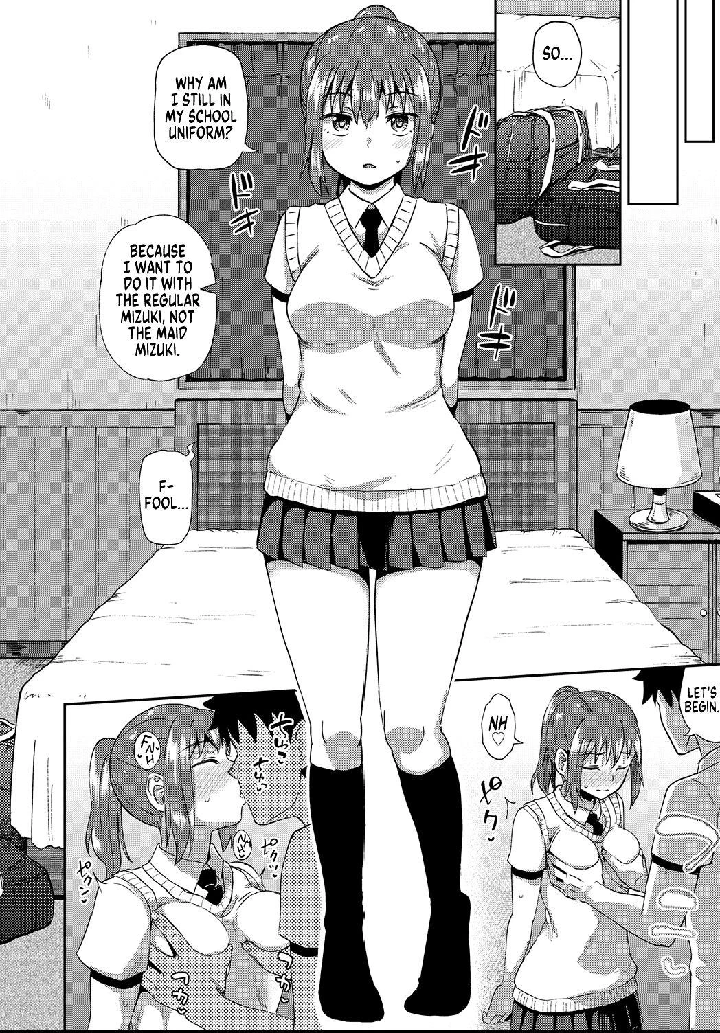 My Childhood Friend is my Personal Mouth Maid  Osananajimi wa Ore no Senzoku Okuchi Maid image number 116