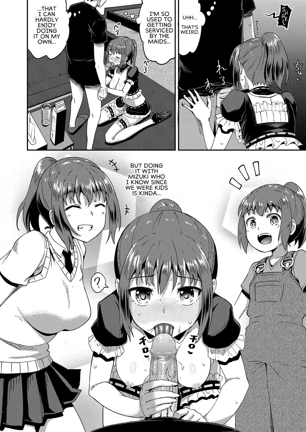 My Childhood Friend is my Personal Mouth Maid  Osananajimi wa Ore no Senzoku Okuchi Maid image number 22