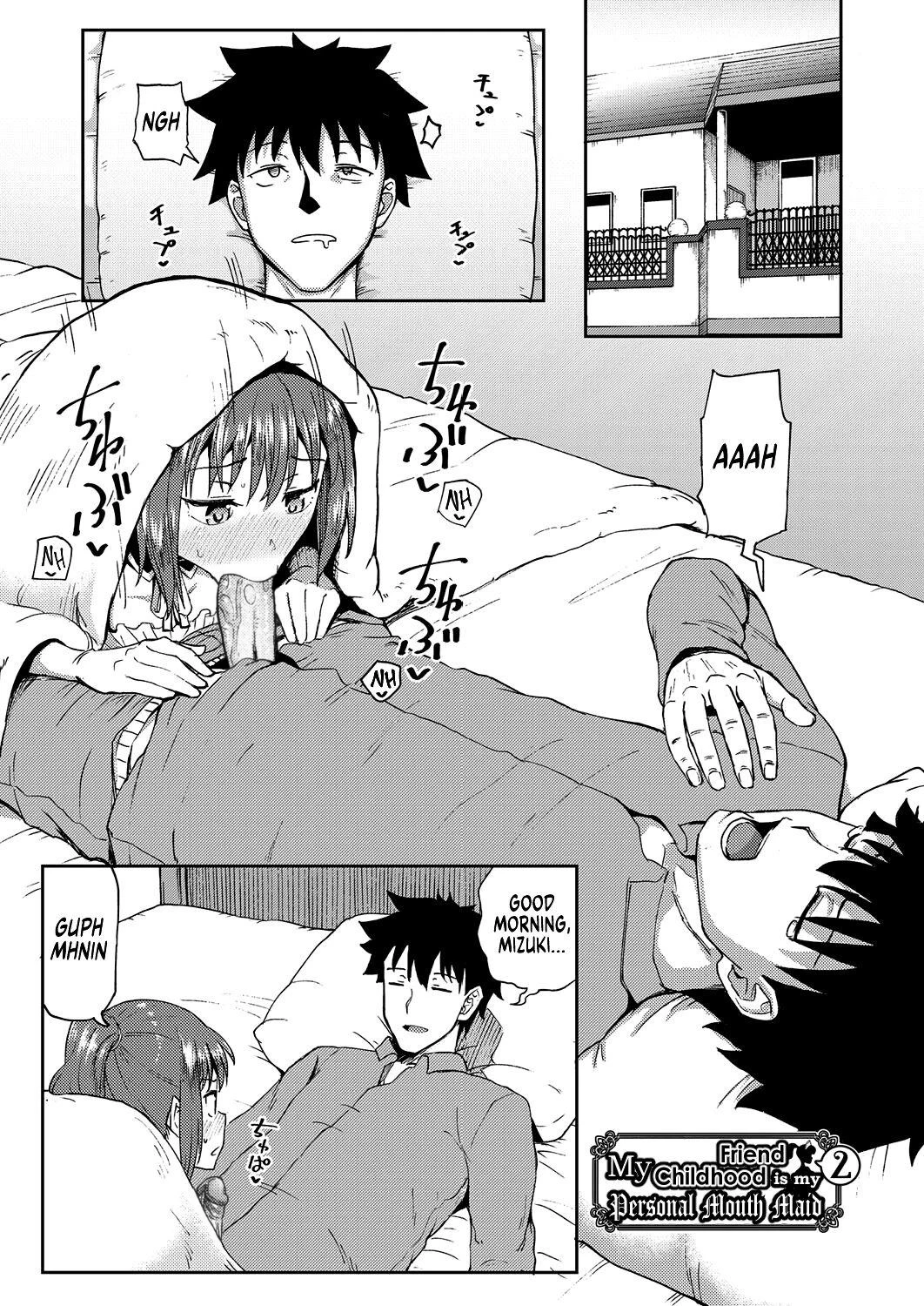 My Childhood Friend is my Personal Mouth Maid  Osananajimi wa Ore no Senzoku Okuchi Maid image number 33