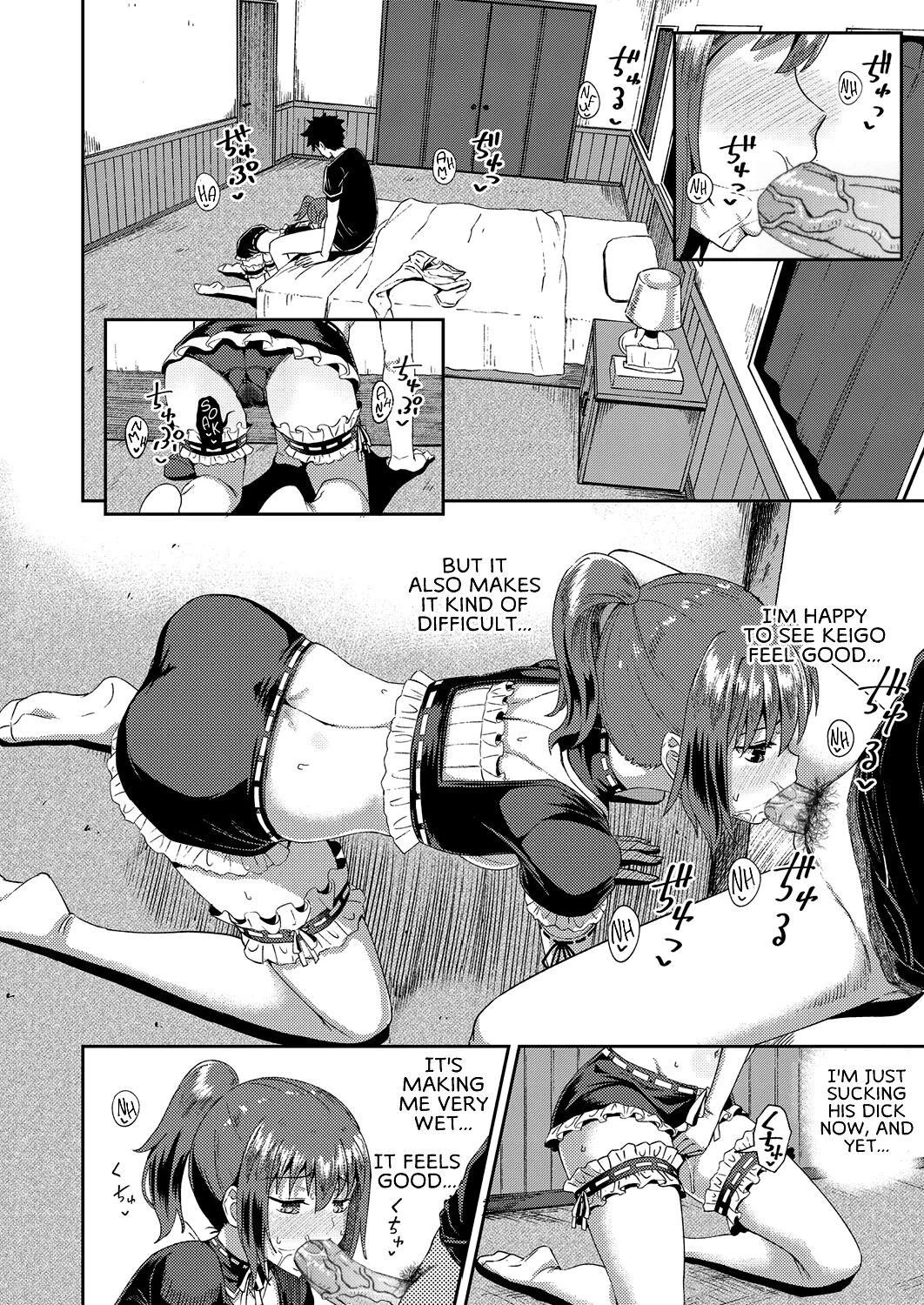 My Childhood Friend is my Personal Mouth Maid  Osananajimi wa Ore no Senzoku Okuchi Maid image number 50