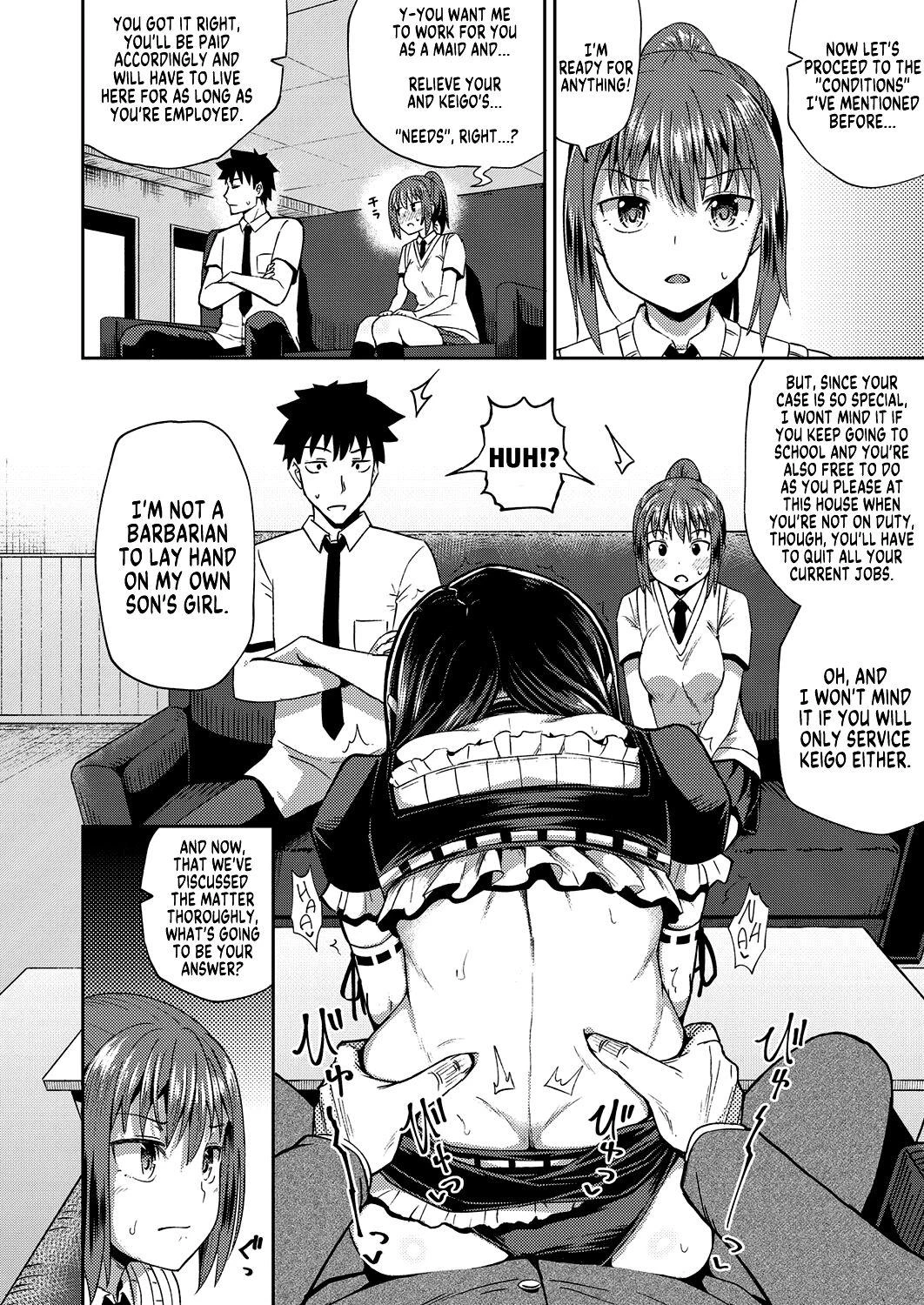 My Childhood Friend is my Personal Mouth Maid  Osananajimi wa Ore no Senzoku Okuchi Maid image number 6