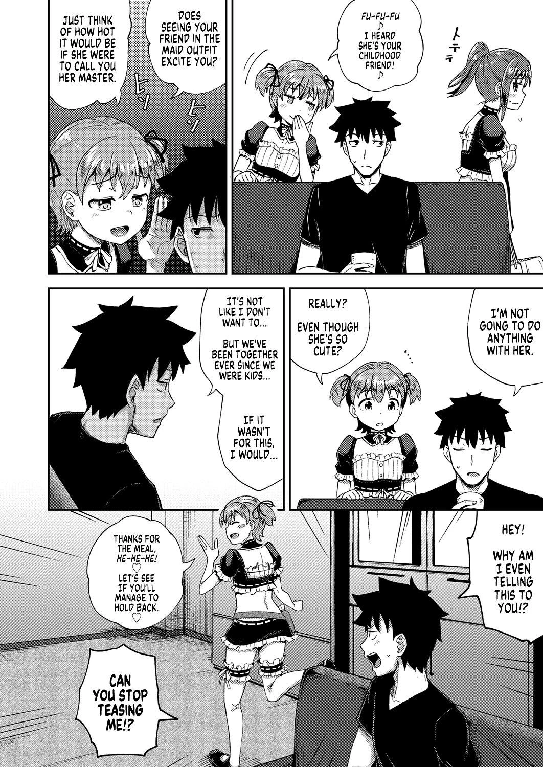 My Childhood Friend is my Personal Mouth Maid  Osananajimi wa Ore no Senzoku Okuchi Maid image number 8