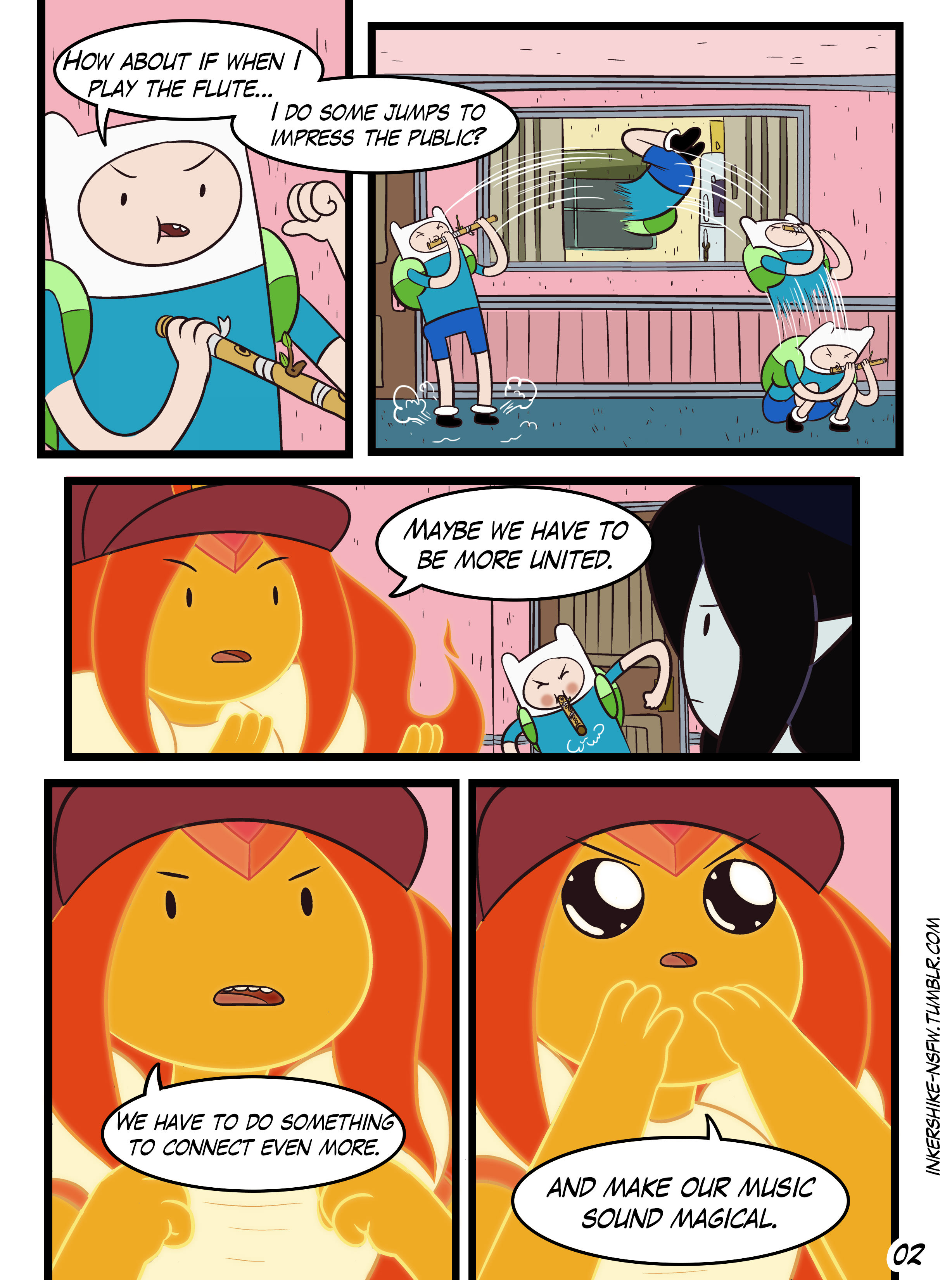 2455px x 3300px - inkershike] - Adventure time: Practice With The Band (adventure time) porn  comic. Ffm threesome porn comics.