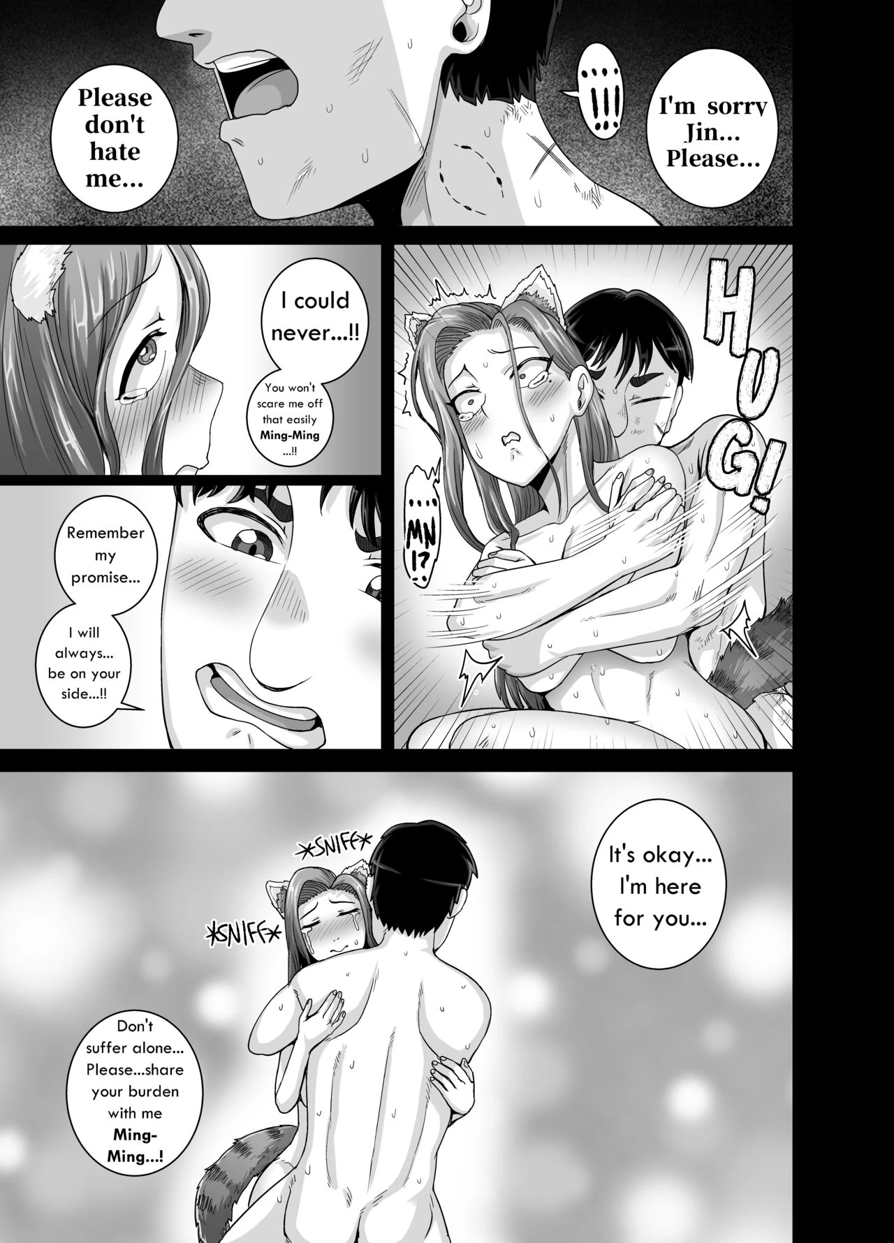 Mating with Red  Tsuma wa Tokidoki Ecchi Panda image number 19