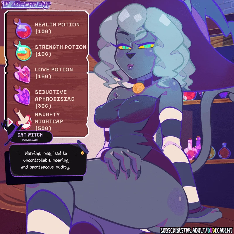 CatWitch: Panties and Potions