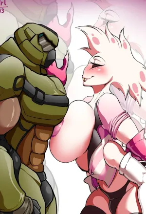 Doom x Hazbin Hotel