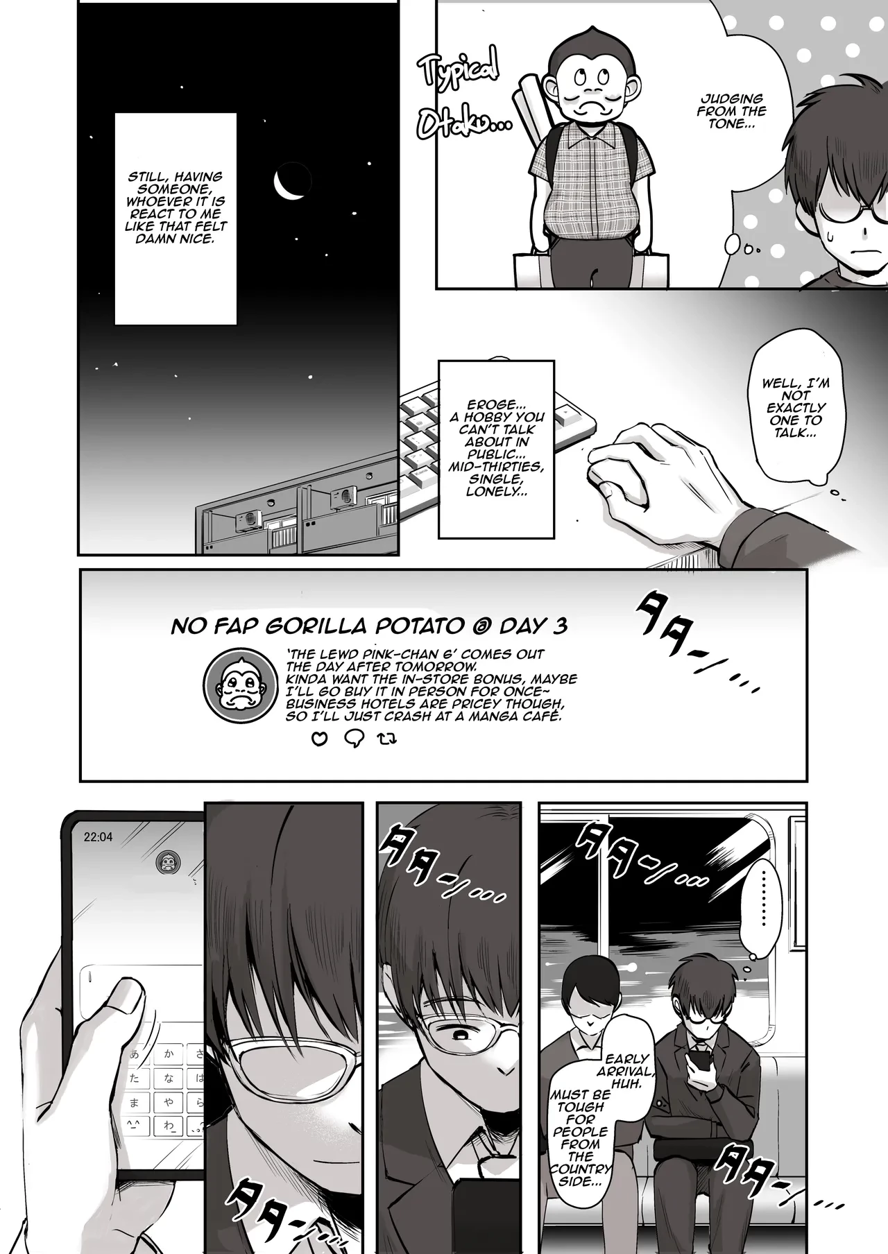 When I Met My Follower Id Been Passionately Talking About Eroge With Day and Night image number 2