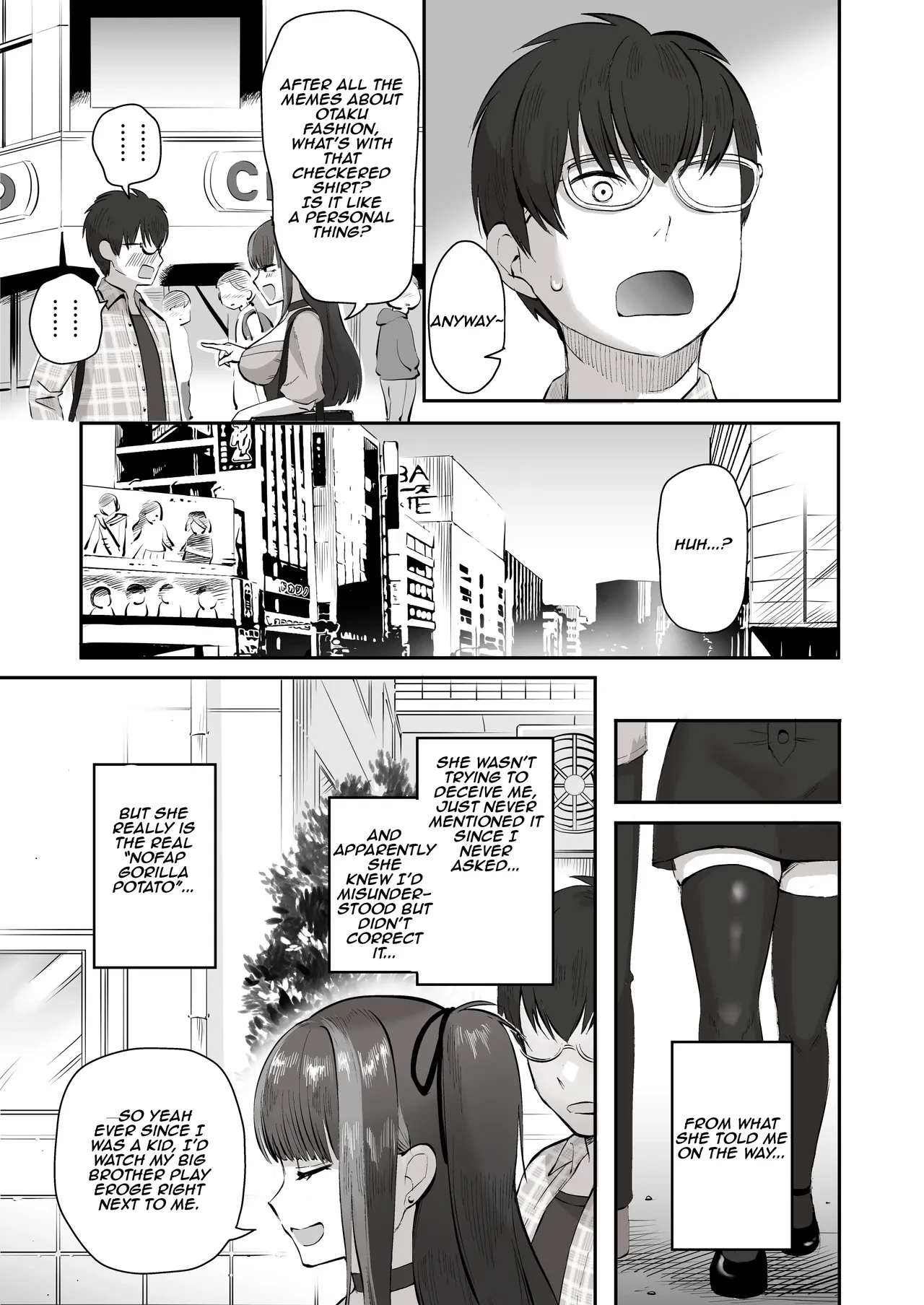 When I Met My Follower Id Been Passionately Talking About Eroge With Day and Night image number 5