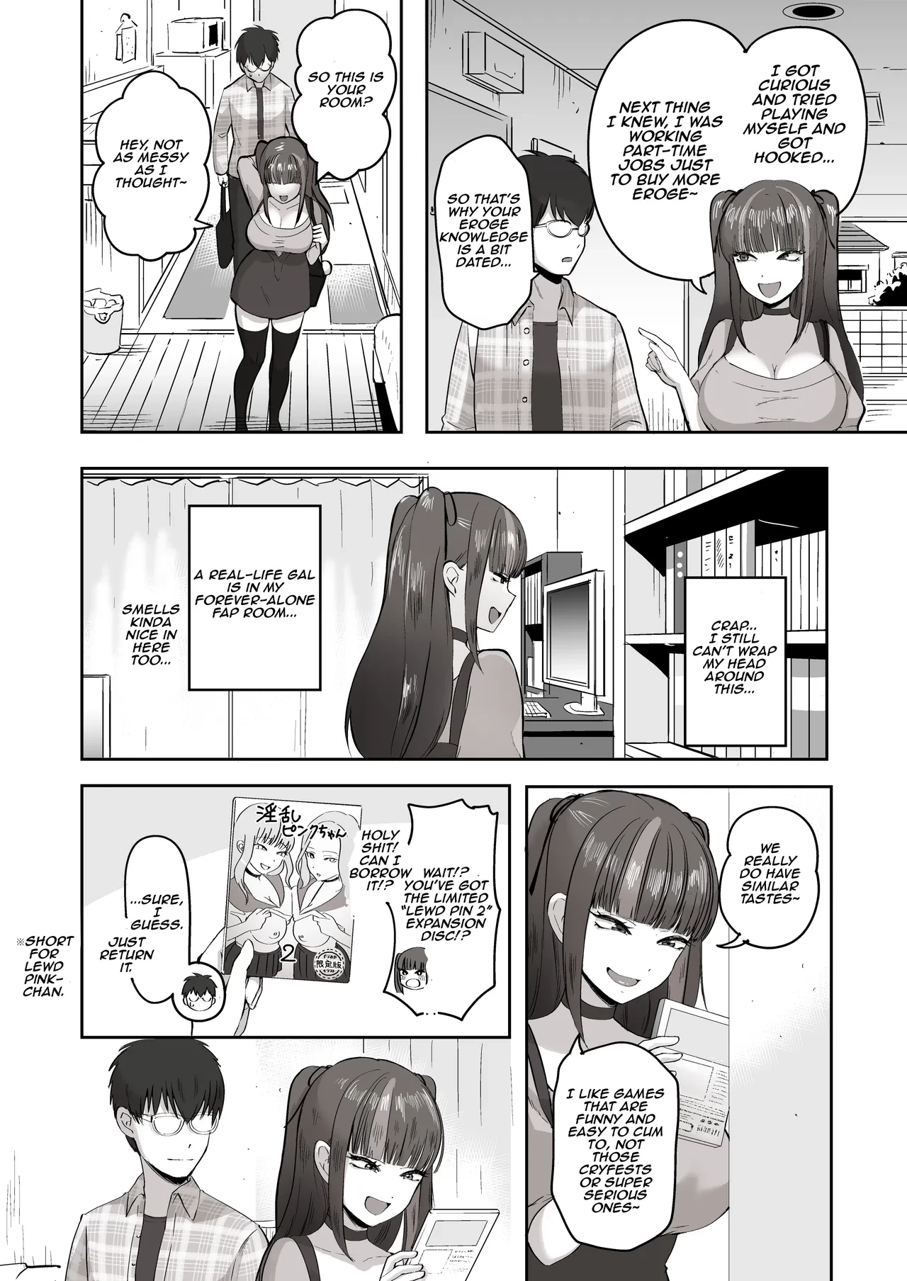 When I Met My Follower Id Been Passionately Talking About Eroge With Day and Night image number 6