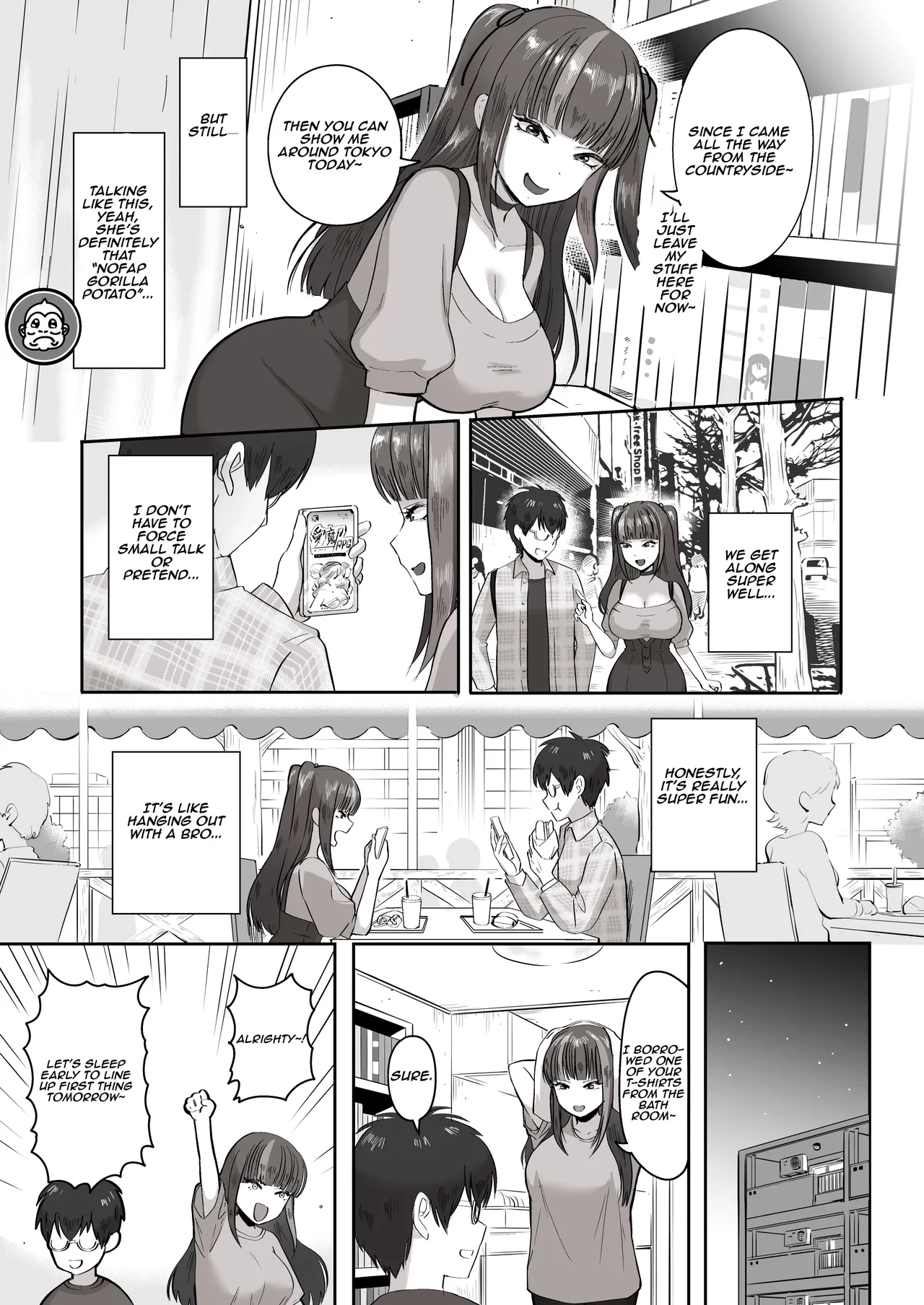 When I Met My Follower Id Been Passionately Talking About Eroge With Day and Night image number 7