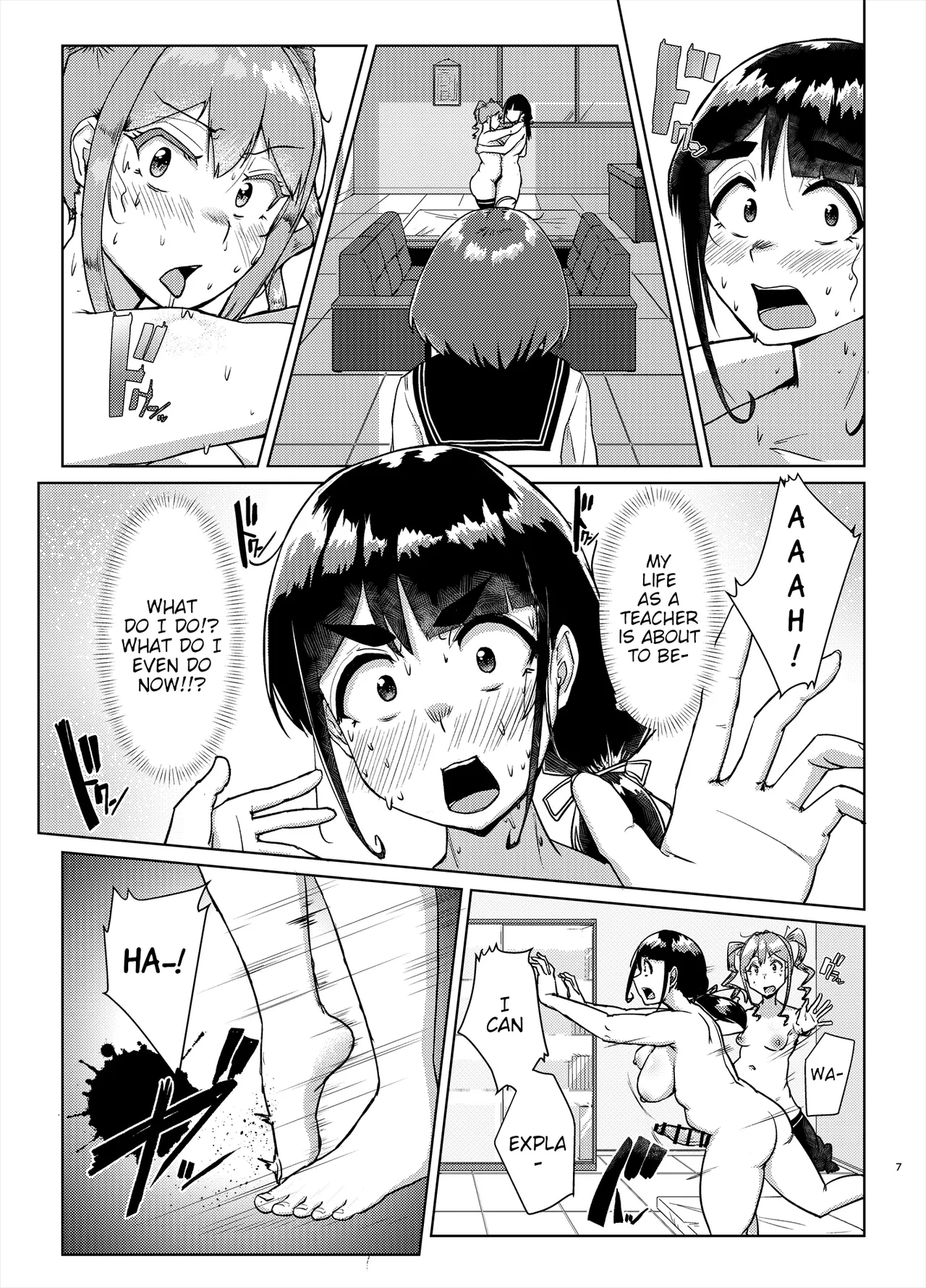 I Want You To Plow Me With Your Dick, Sensei! Part 2  Sensei no Ochinchin, Watakushi ni Bussashite Kudasaimashi! 2 image number 5