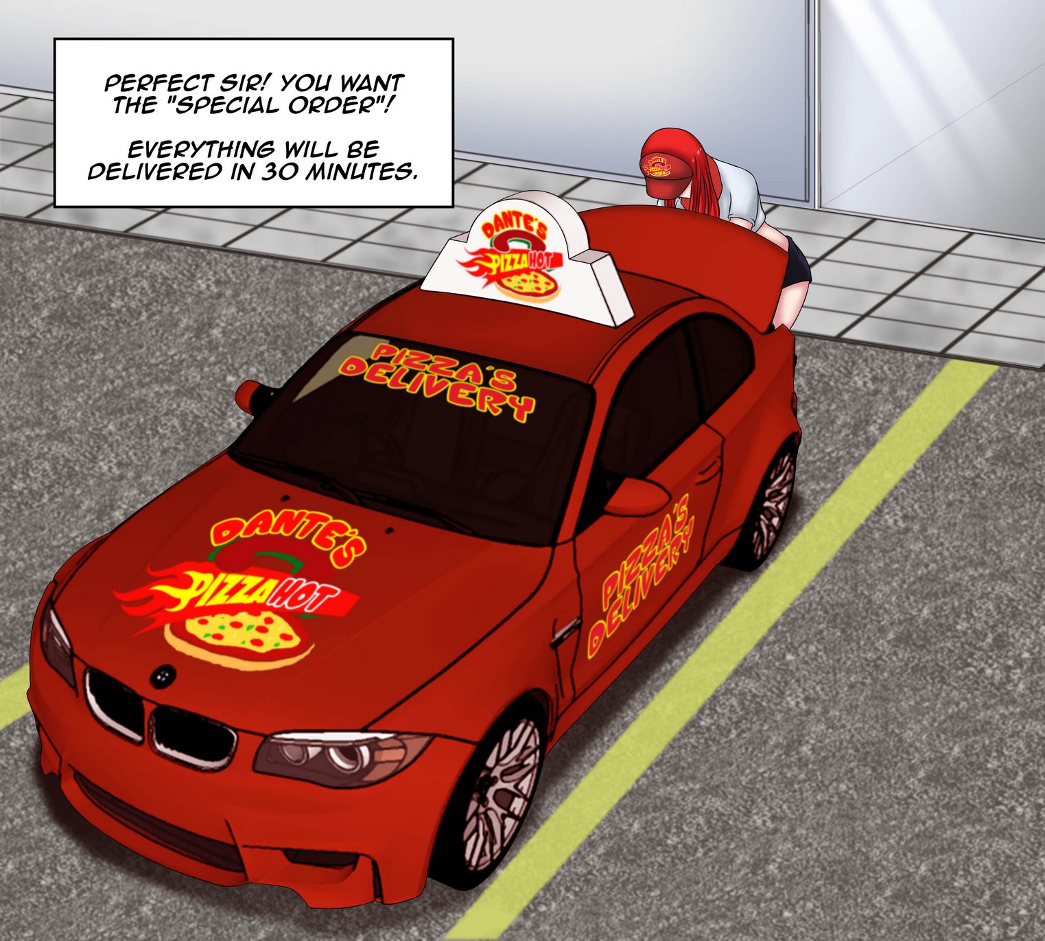 Pizza delivery service image number 2