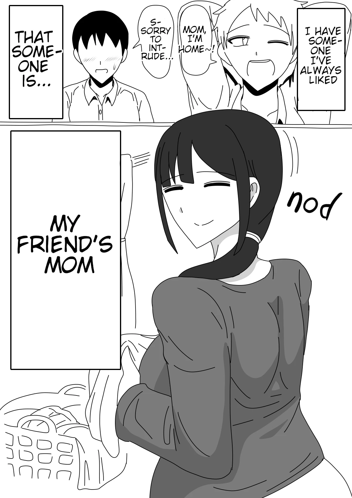 Tomodachi no Okaa-san wa Mukuchi image number 1