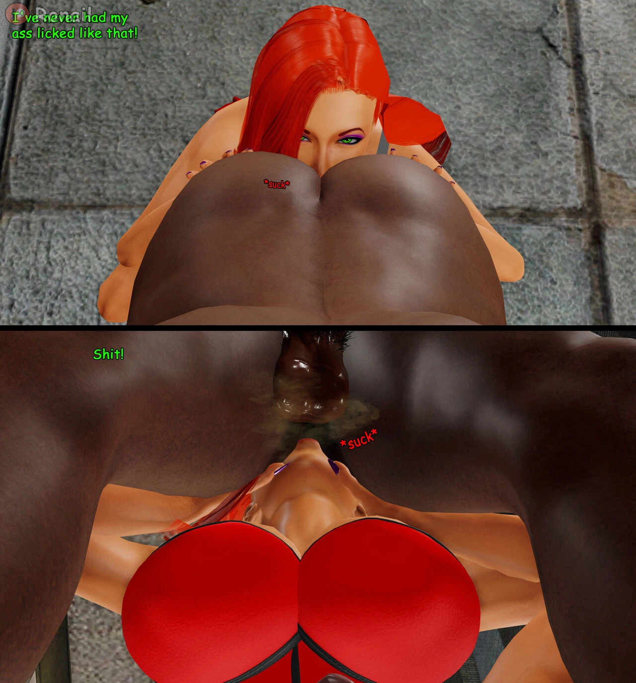 Jessica Rabbit fucks a Homeless Fan image number 31