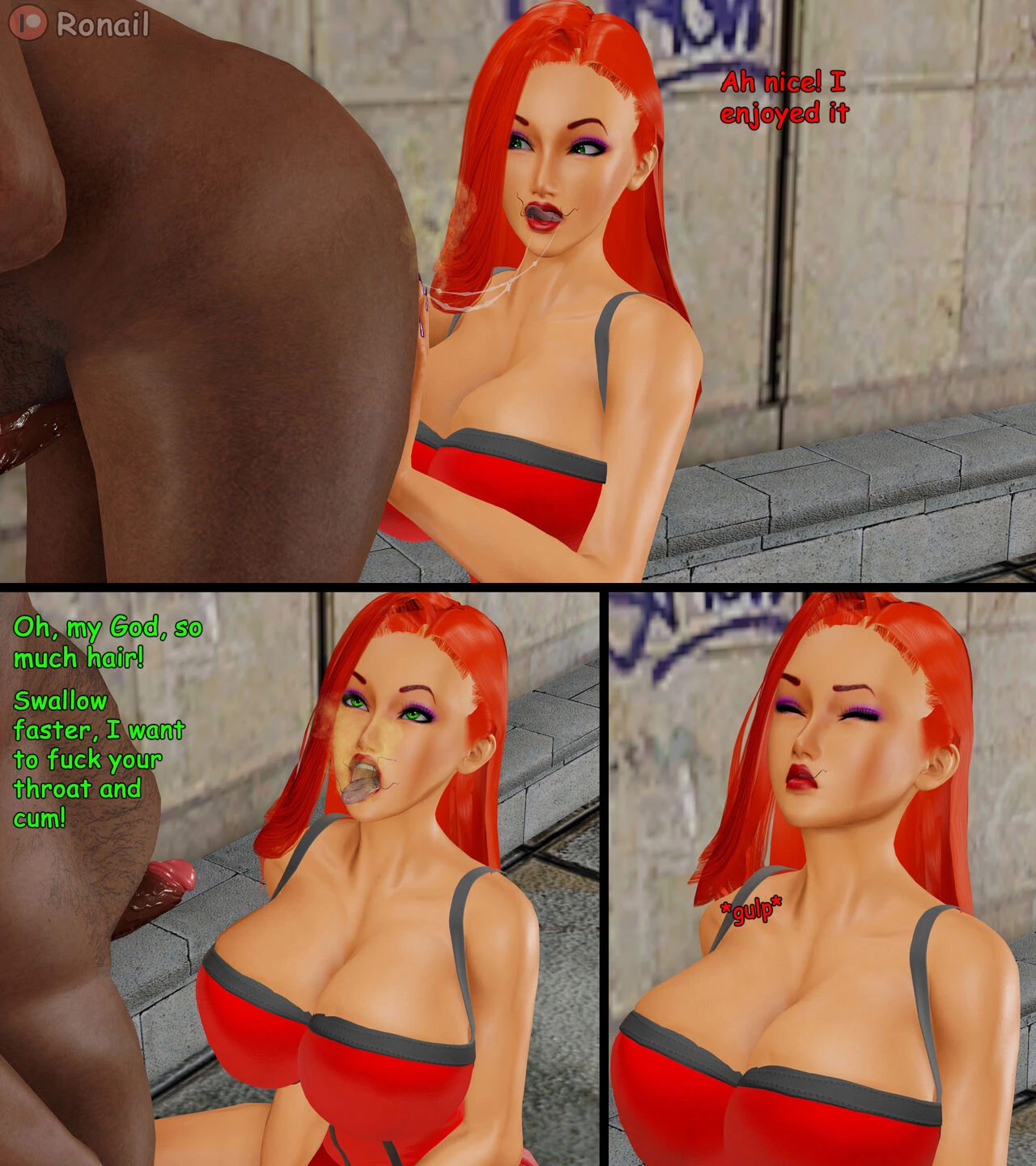 Jessica Rabbit fucks a Homeless Fan image number 33