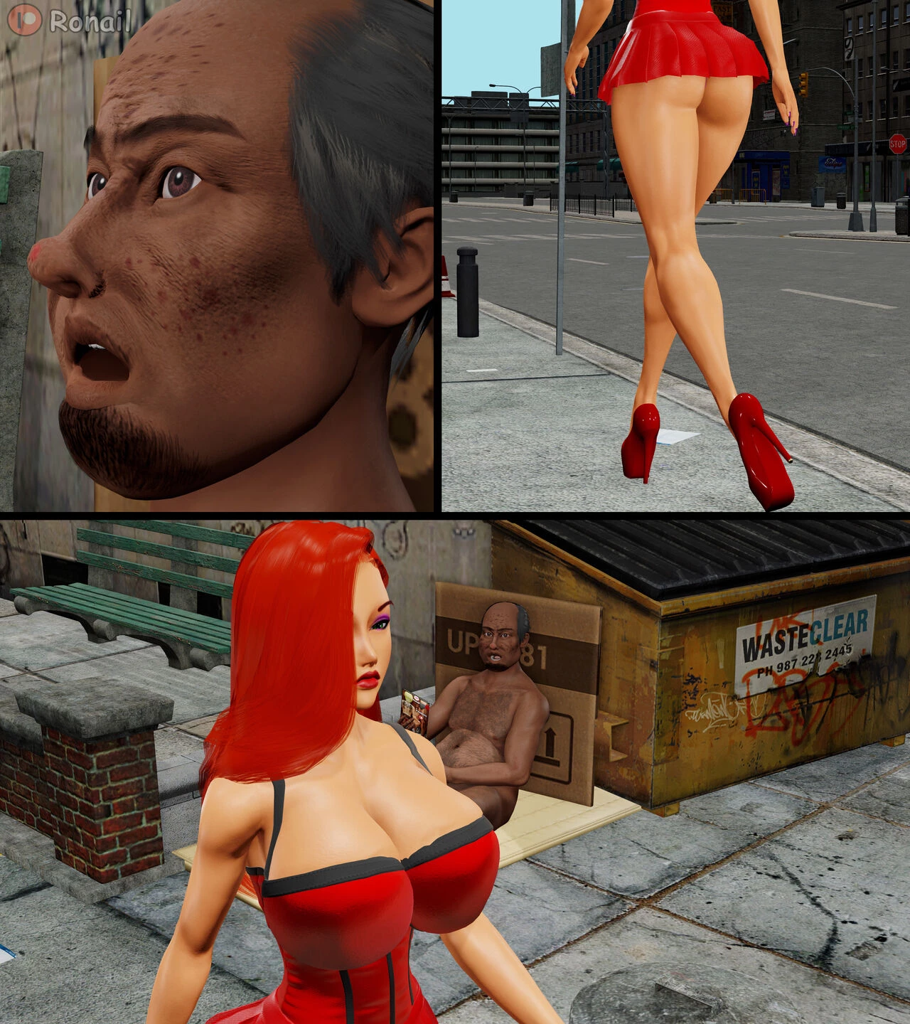 Jessica Rabbit fucks a Homeless Fan image number 4