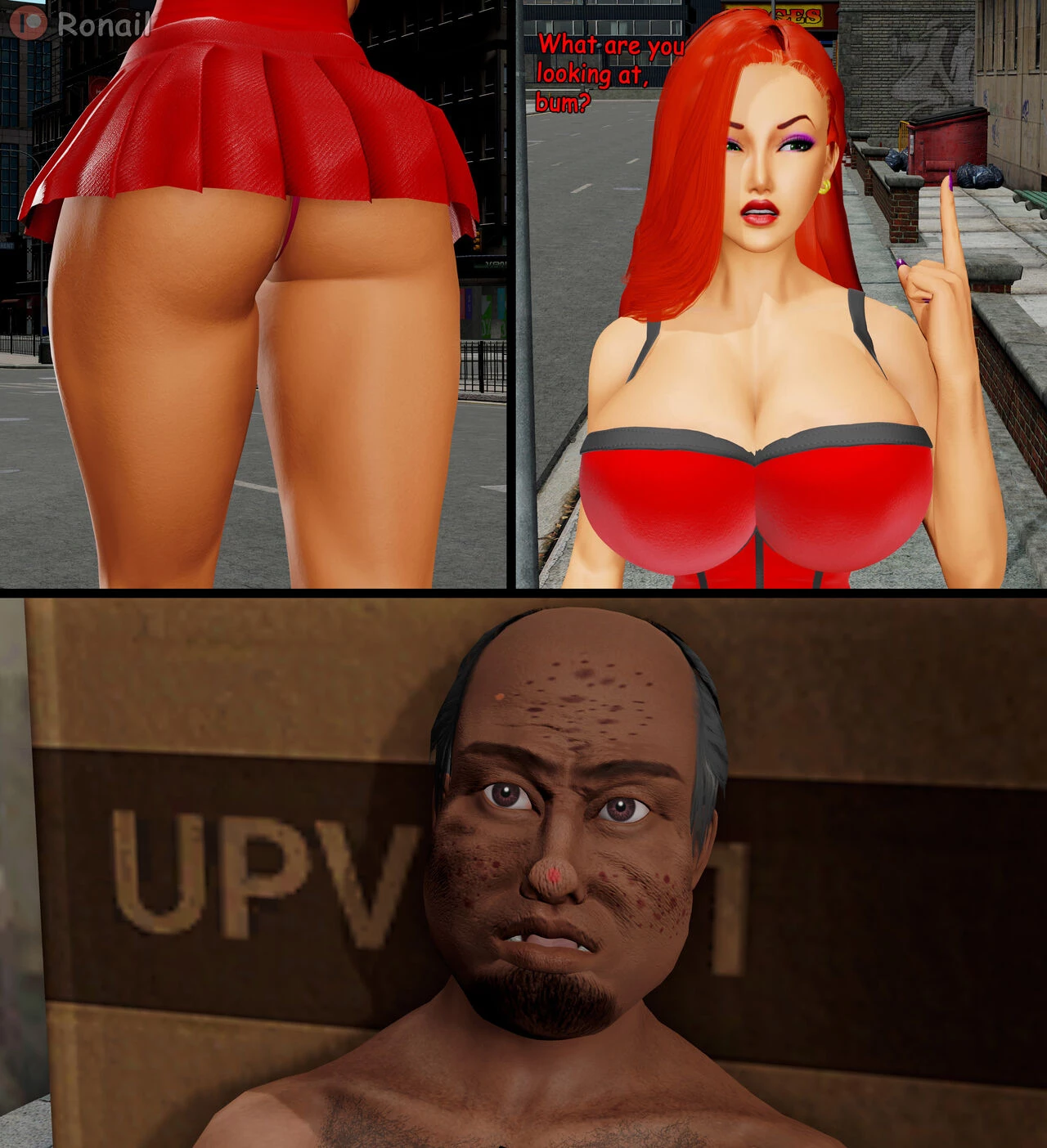 Jessica Rabbit fucks a Homeless Fan image number 54